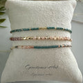 Armband - facet kraal 3cm - Handmade image 0