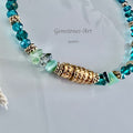 Armband Apatite (facet kraal) image 0