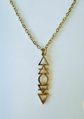 Ketting met “vier elementen” hanger image 0