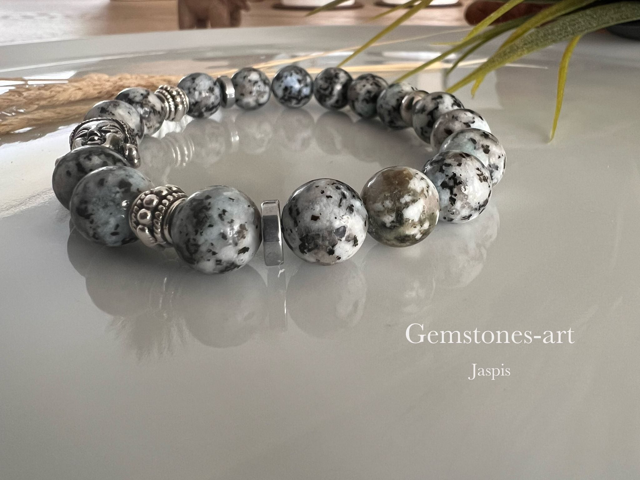 Heren armband Jaspis (New Zealand) image 2