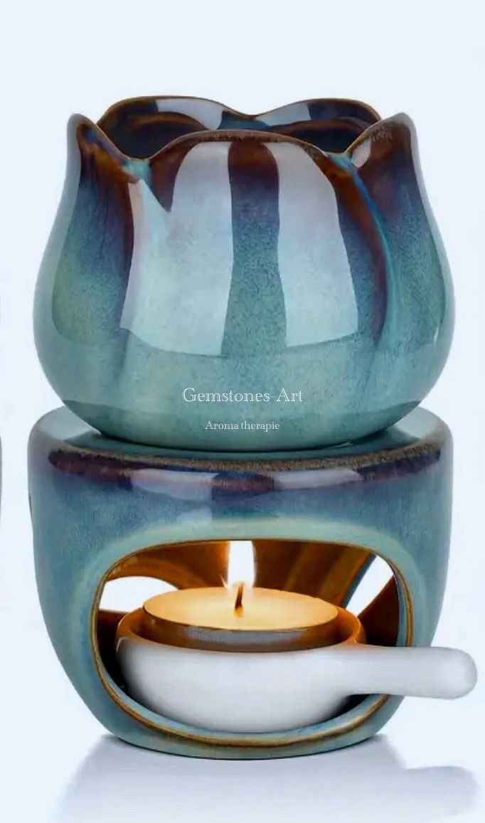 Aroma etherische olie brander image 1