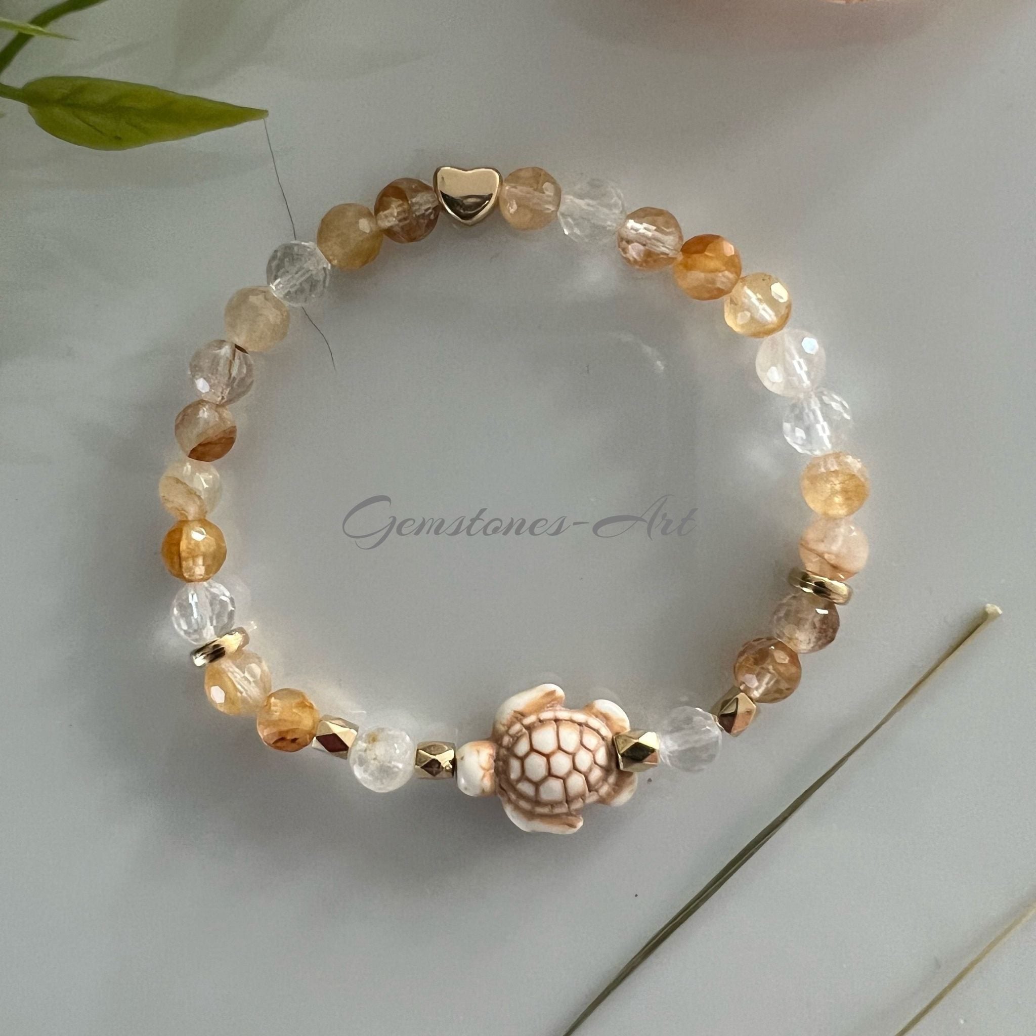 Dames armband Lemurian  ( golden healer) image 0