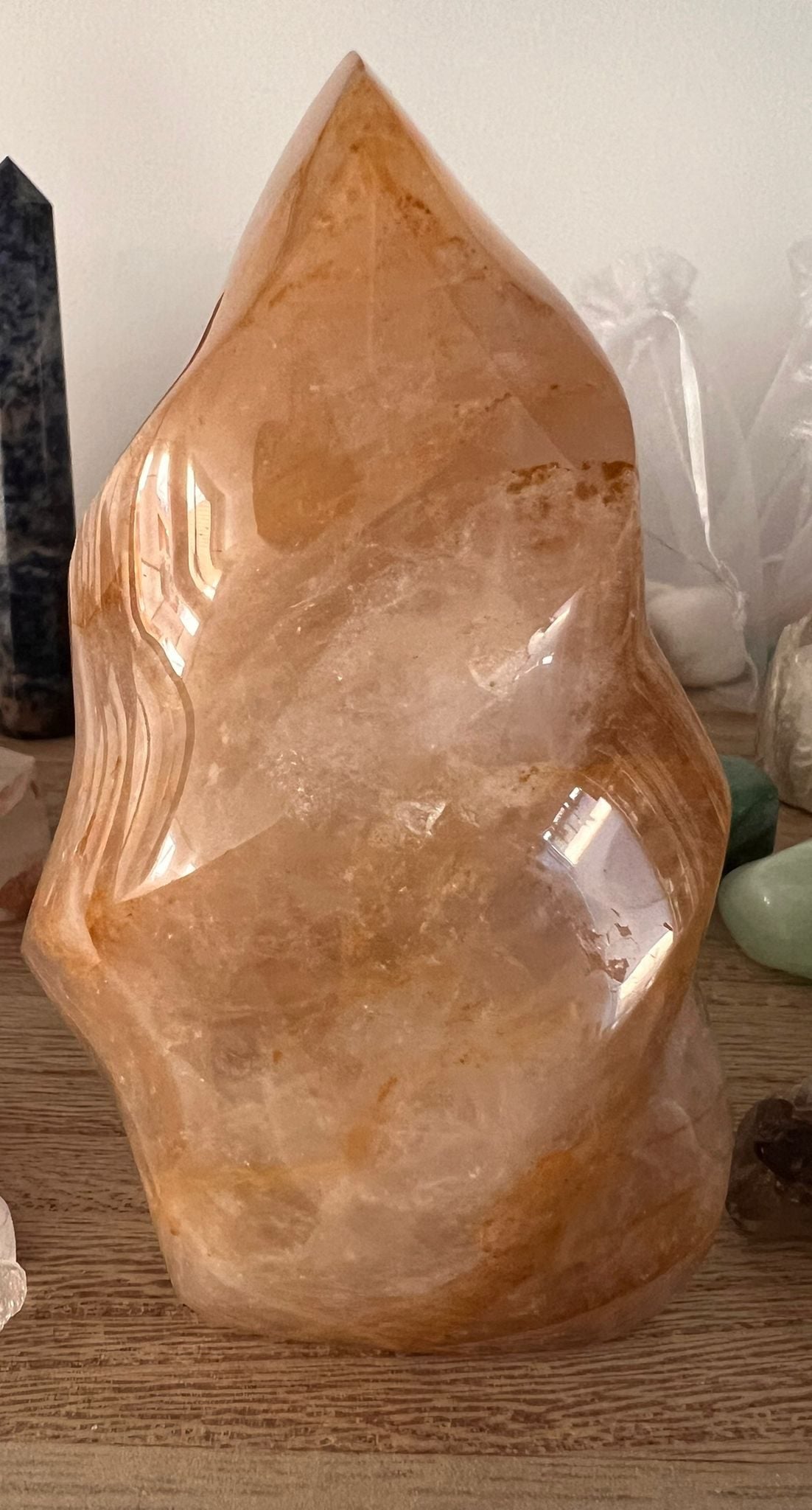 Golden healer Flame (Lemurian kwarts) image 2