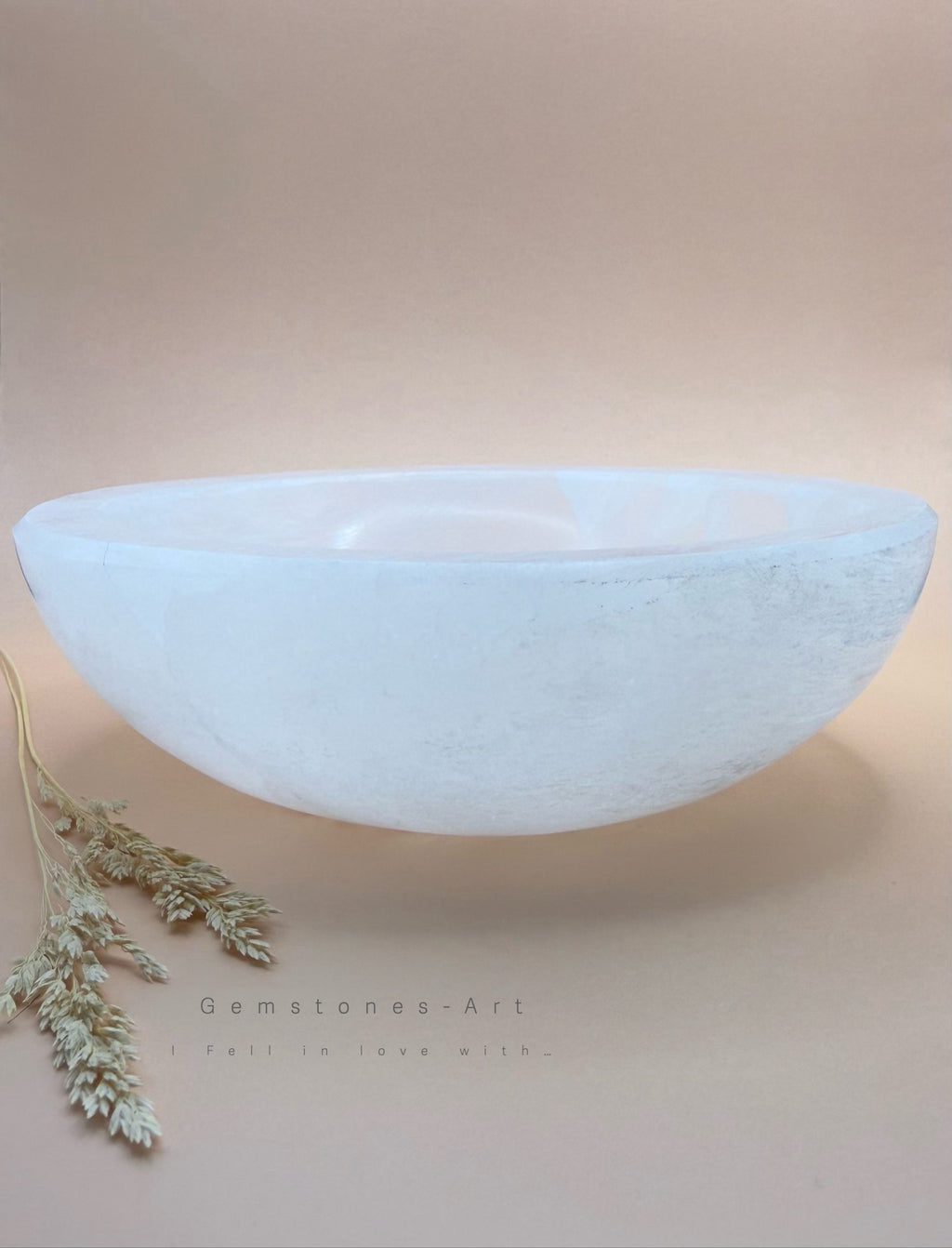 Seleniet (oplaad)schaal rond - 15 x 5 cm image 2