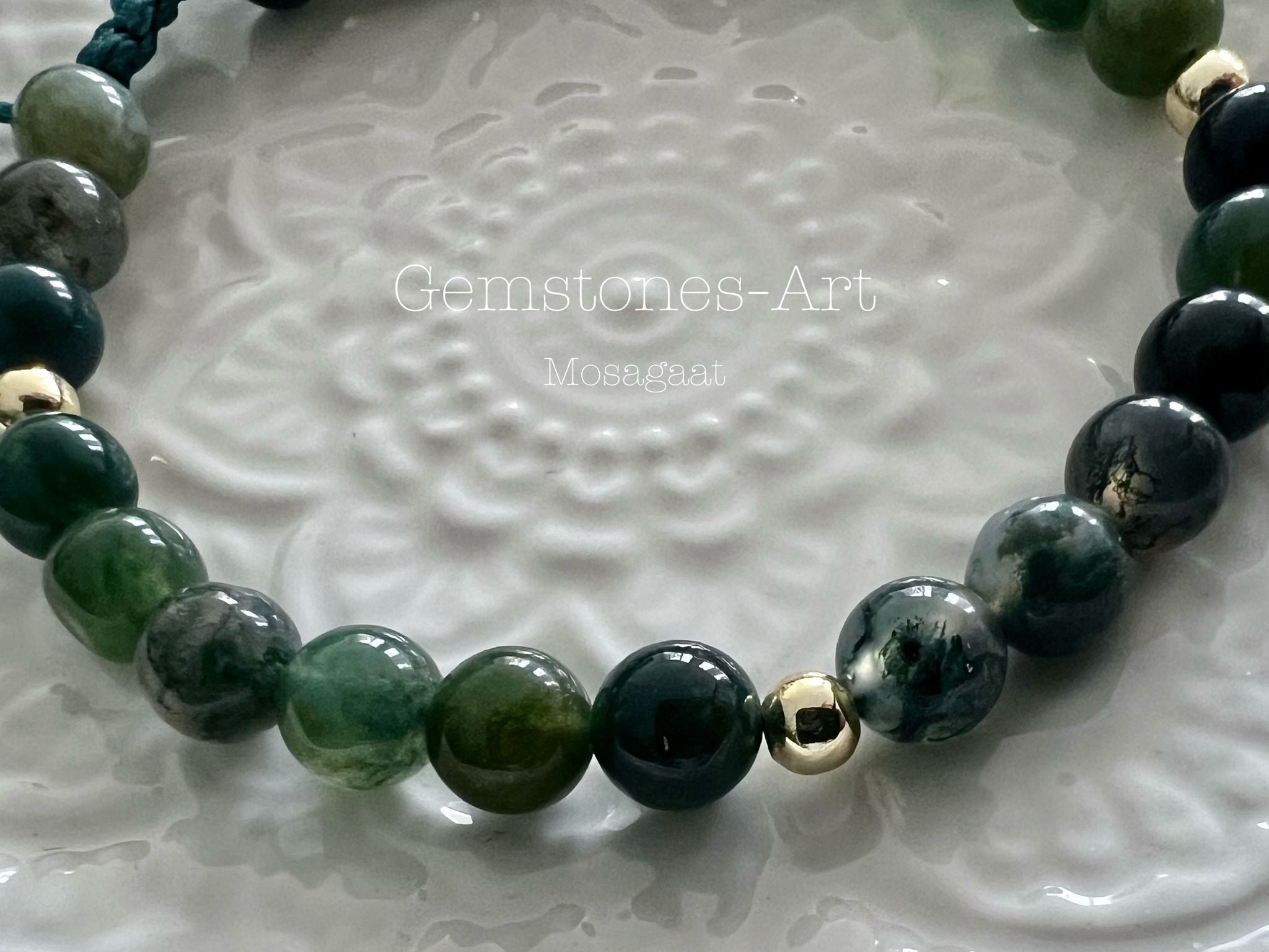 Armband - Mosagaat (handmade) image 0