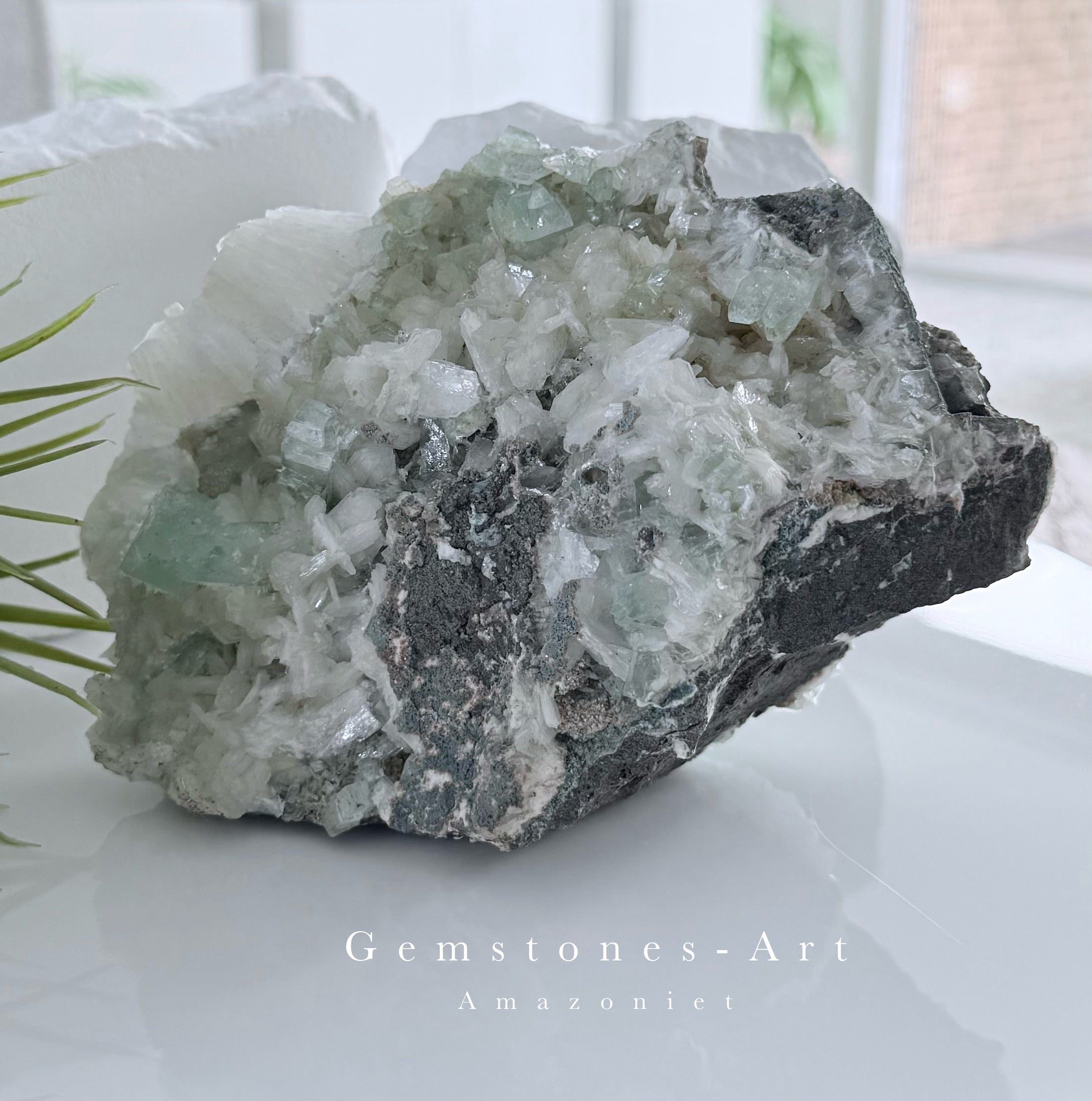 Stilbite cluster / groen image 0