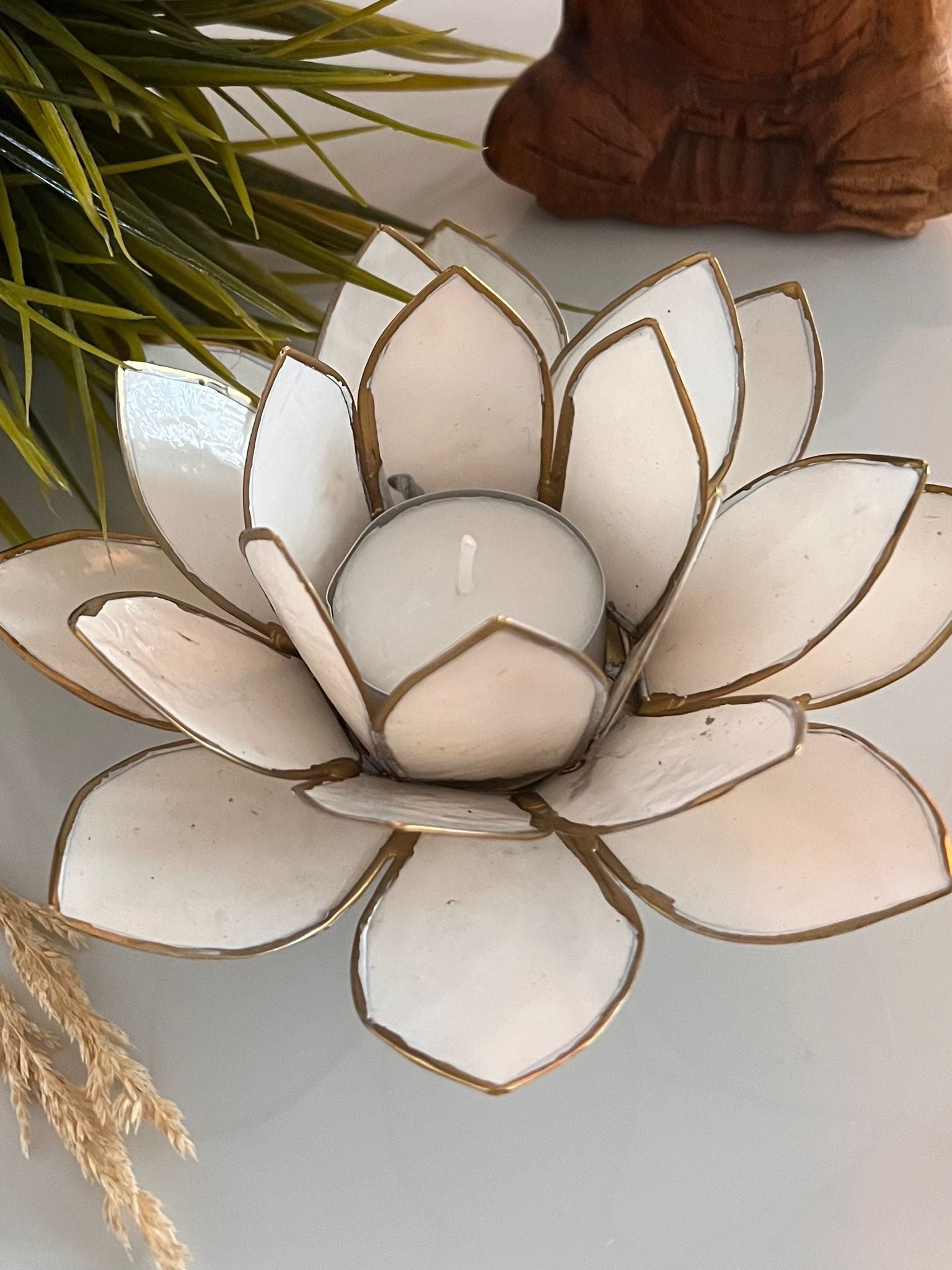 Lotus Sfeerlicht ( kleur wit) image 1