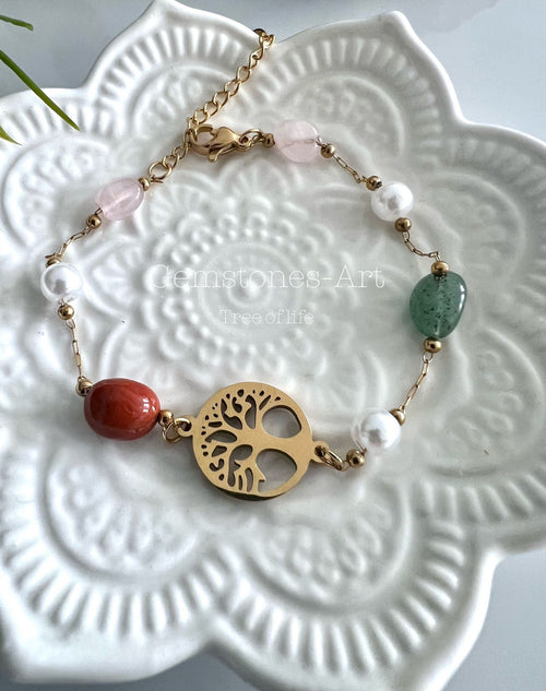 Armband - tree of life - handmade image 0
