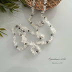 Ketting met split bergkristal image 2