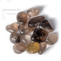 Rookkwarts trommelstenen A kwaliteit - 500 gram image 0