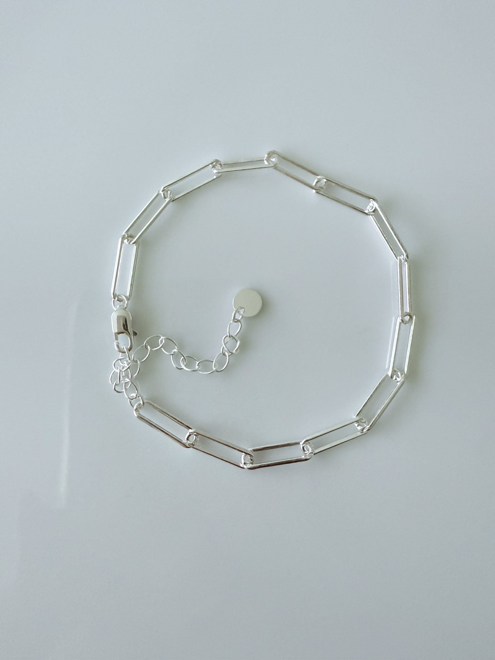 Zilver schakelarmband 925 zilver image 3