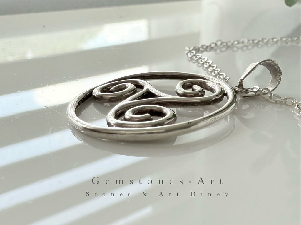 Hanger keltisch Triskelion - 925 zilver image 3