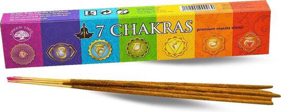 7 chakra wierook (Green tree) image 0
