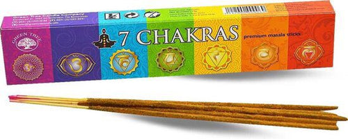 7 chakra wierook (Green tree) image 0