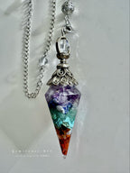 Pendel Orgonite 7 chakras De luxe image 0