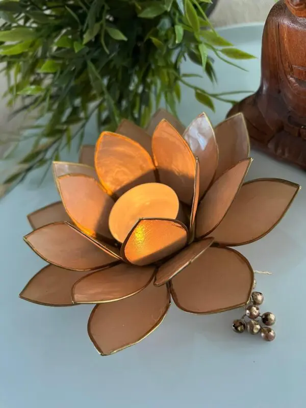 Lotus sfeerlicht  "transparant” - Afbeelding 5