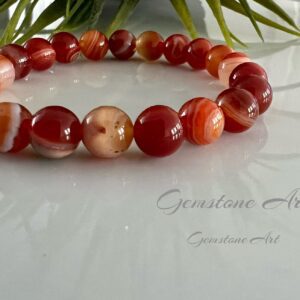 Armband Carneool (handmade)