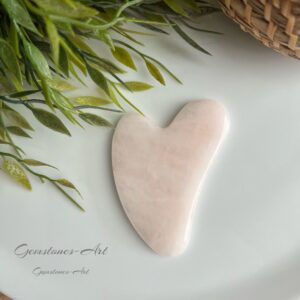 Rozenkwarts Guasha schraper