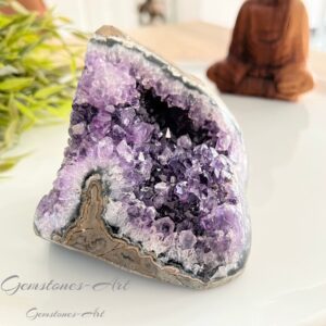 Amethist met Agaat rand