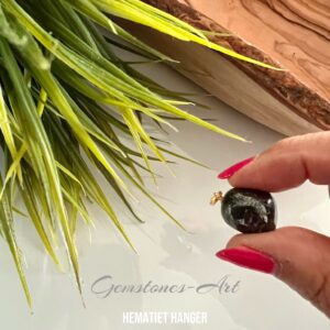 Hematiet edelsteen hanger