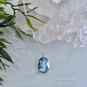 aura blue hanger topaz