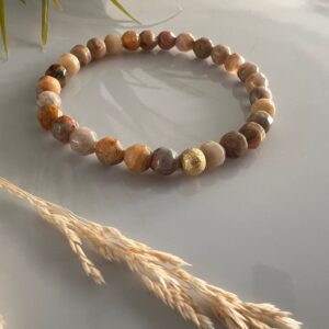 Dames armband landschaps Jaspis