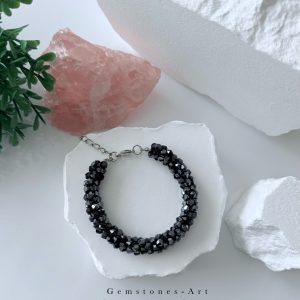 Armband zwarte Spinel